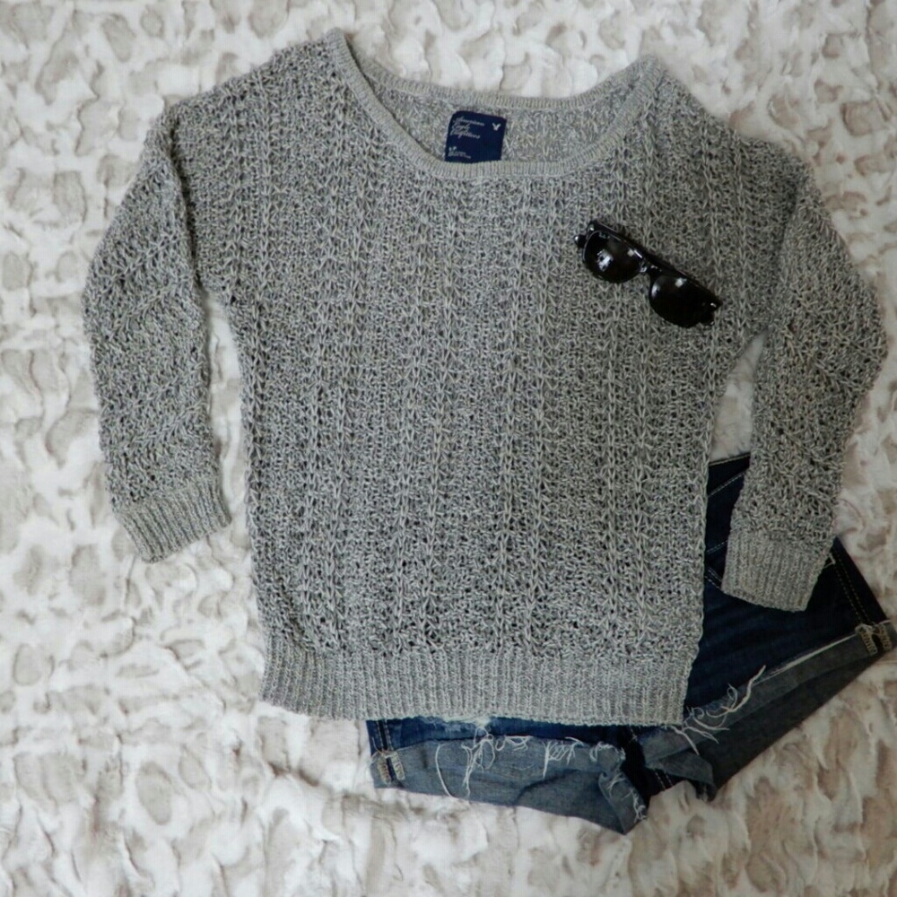 American Eagle Cable Knit Sweater